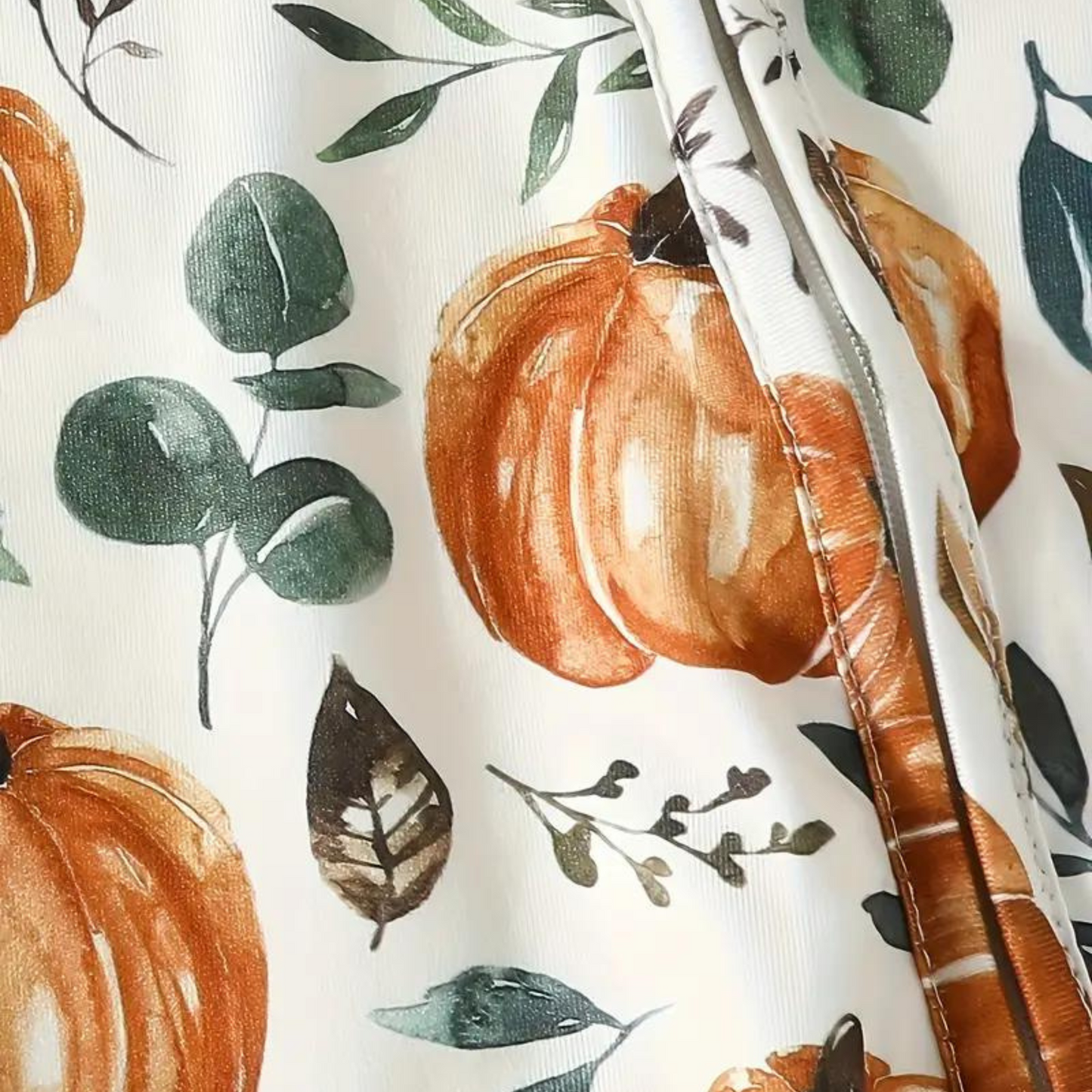 AUTUMN PUMPKIN SLEEPSUIT . Up to 12 Months