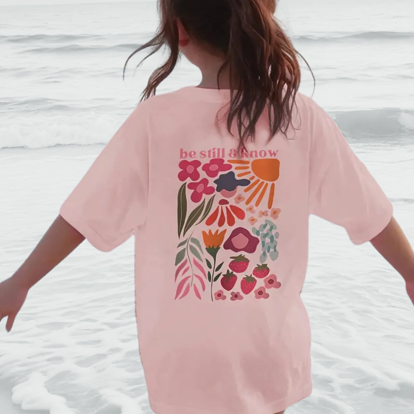 BE STILL T-SHIRT . 4 to 8 Years