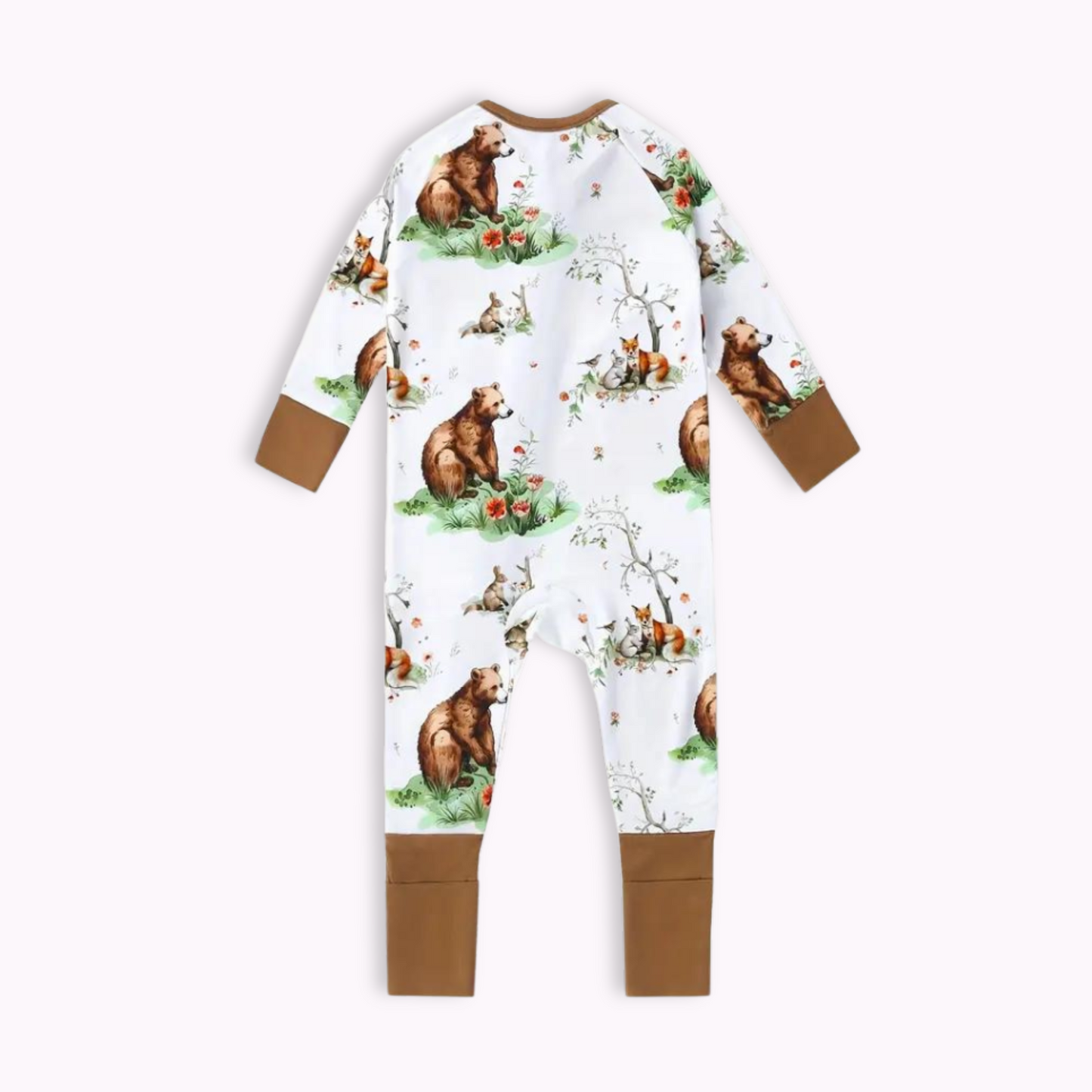 BEAR & HARE SLEEPSUIT . Up to 2 Years