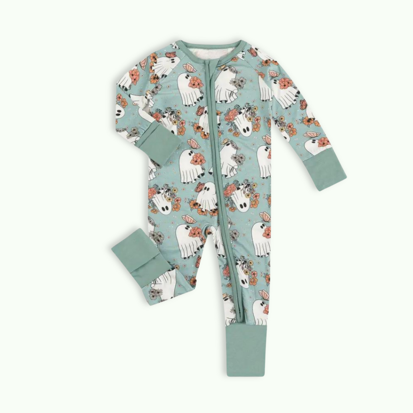 BLOSSOM GHOST SLEEPSUIT . Up to 2 Years