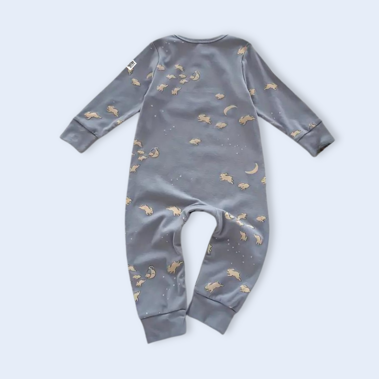 BUNNY MOON SLEEPSUIT . Up to 2 Years