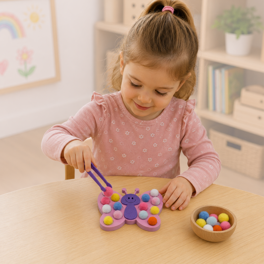 BUTTERFLY POM-POM SORTER
