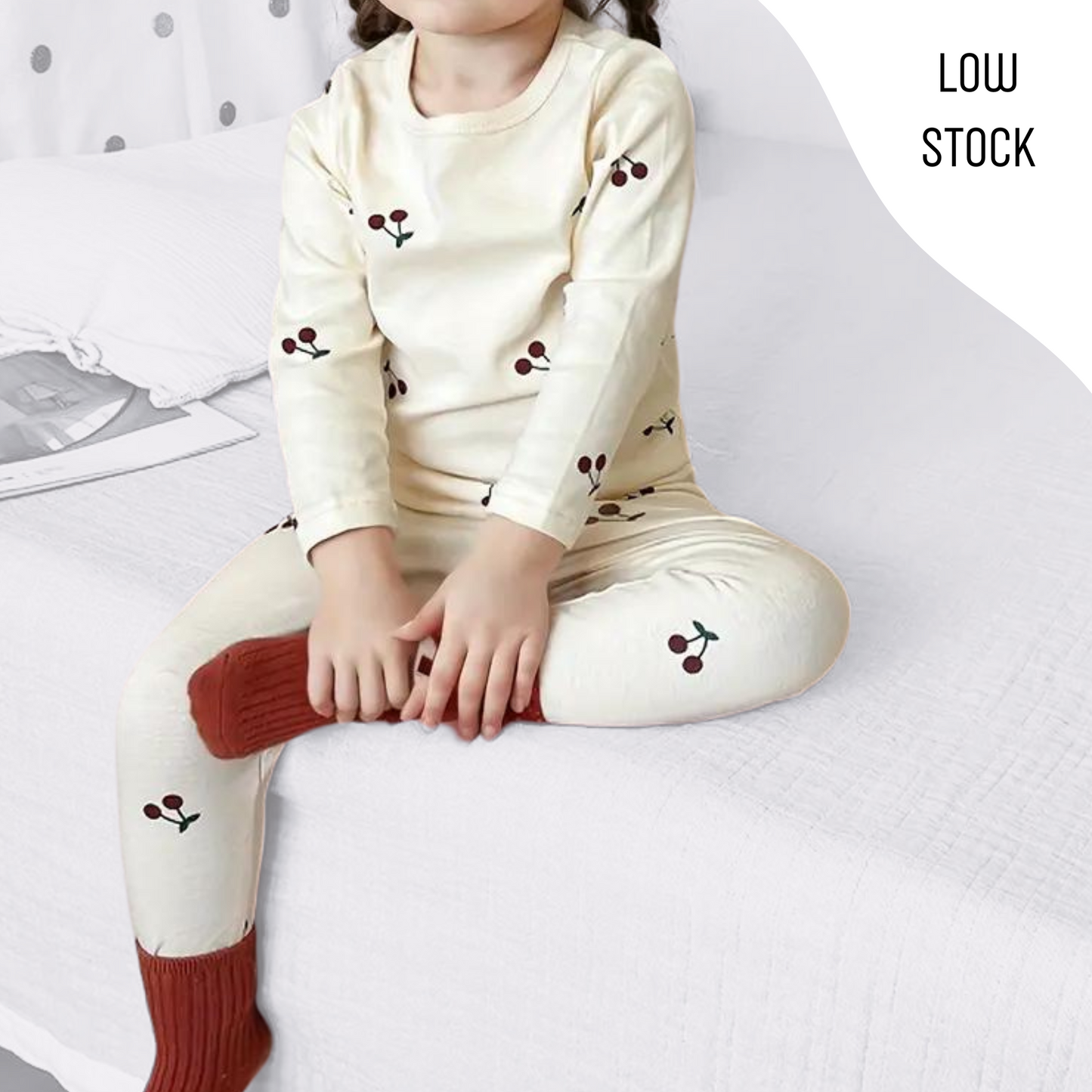 CHERRY PYJAMAS . Up to 2 Years