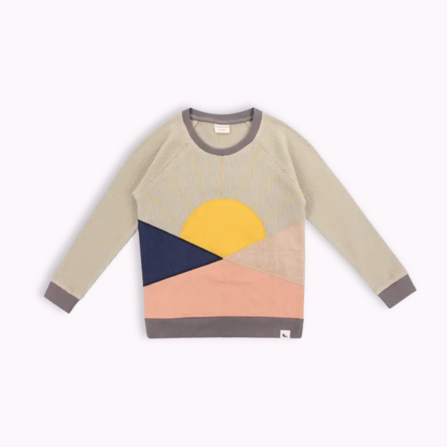 COLOUR BLOCK SUNRISE SWEATSHIRT . Up to 5 Years