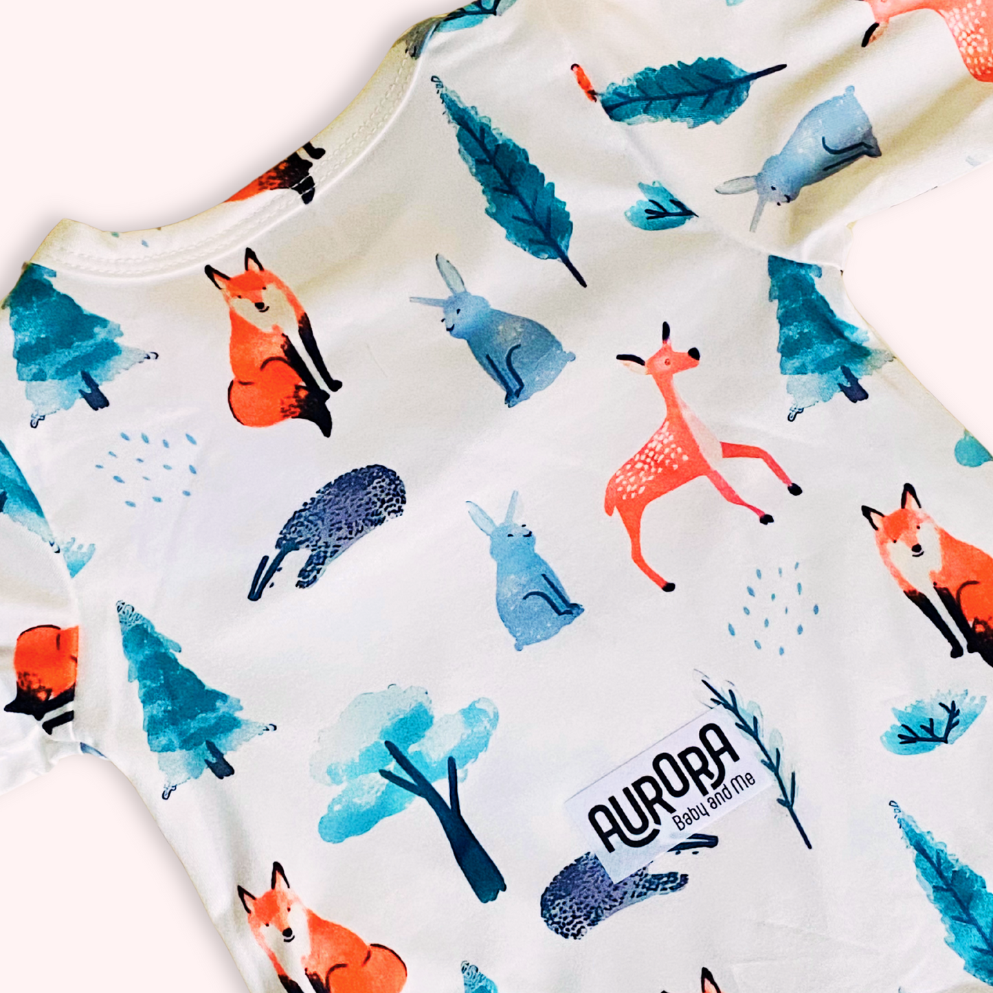 ENCHANTED FOREST SLEEPSUIT . Up to 2 Years