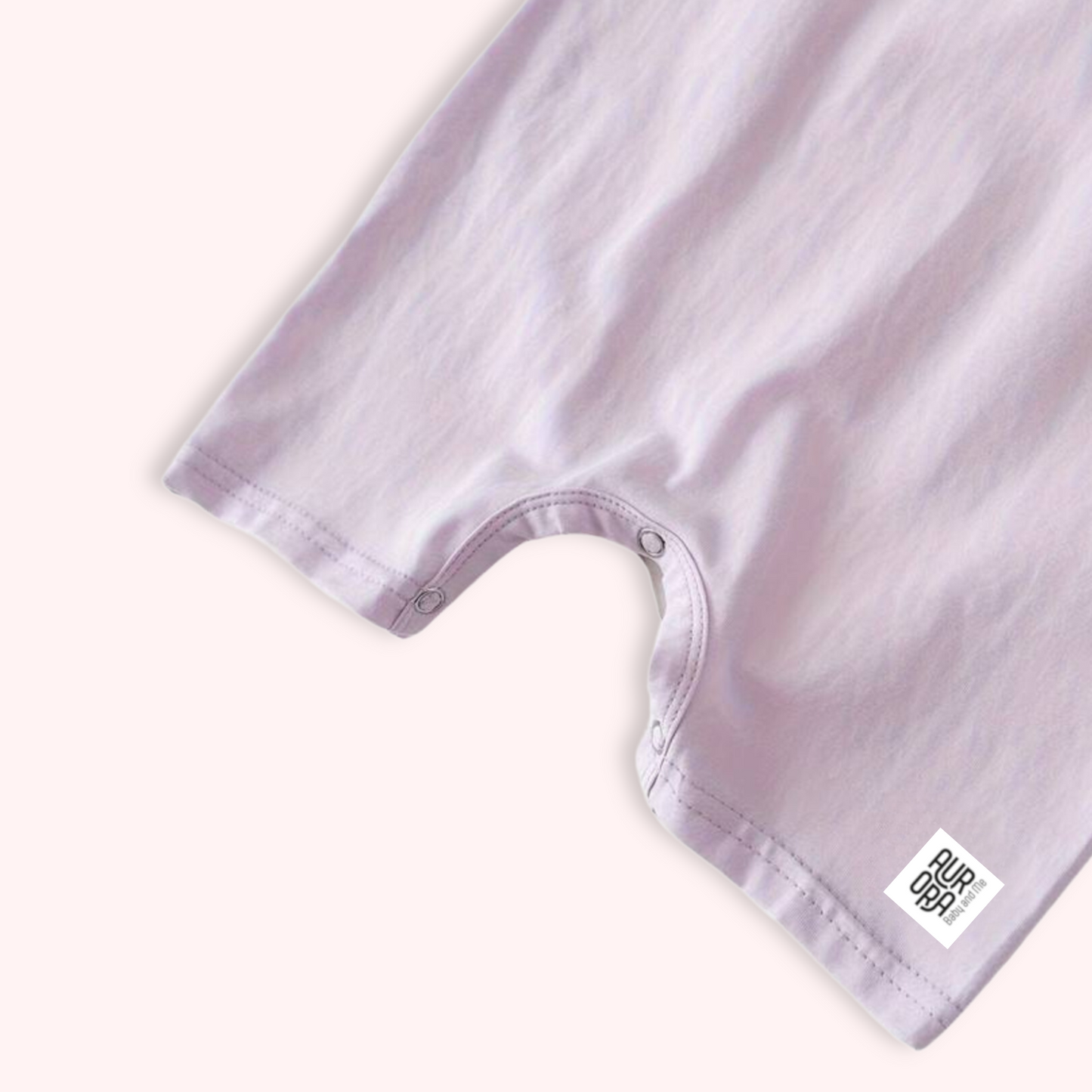 LAVENDER LOOSE FIT ROMPER . Up to 12 Months