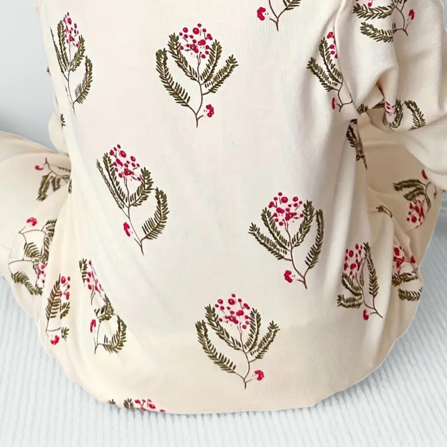 MISTLETOE SLEEPSUIT . Up to 2 Years