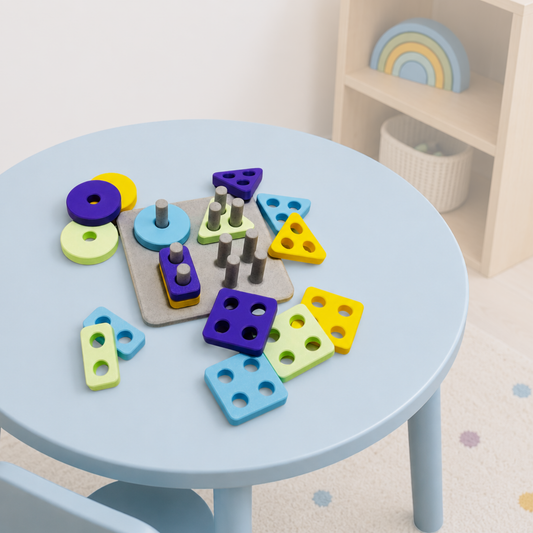 PEGBOARD SHAPES SORTER