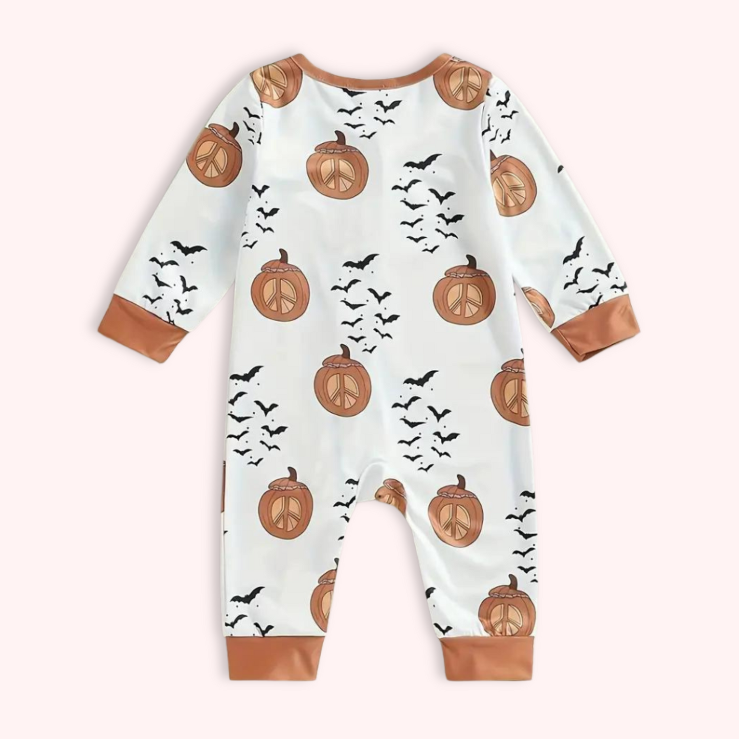 PUMPKIN BAT SLEEPSUIT . Up to 2 Years