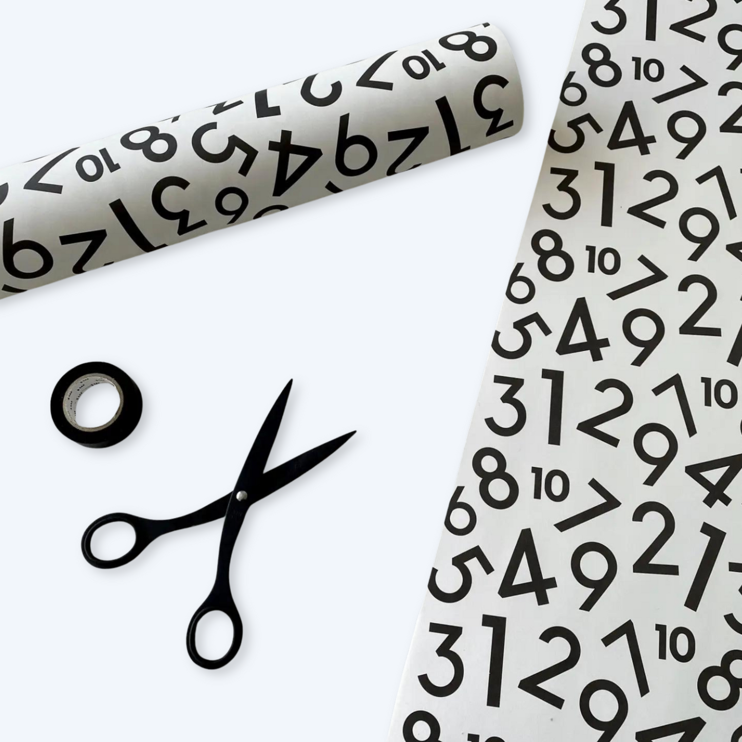 NUMBER GIFT WRAP . 2 Sheets