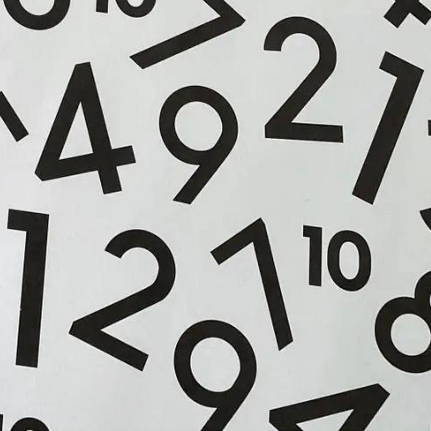 NUMBER GIFT WRAP . 2 Sheets