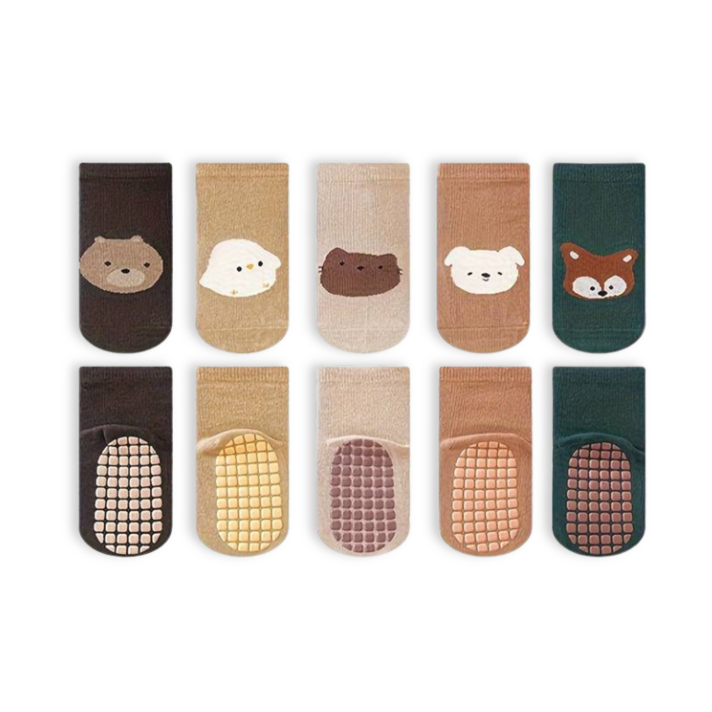 ANIMAL GRIPPER SOCKS