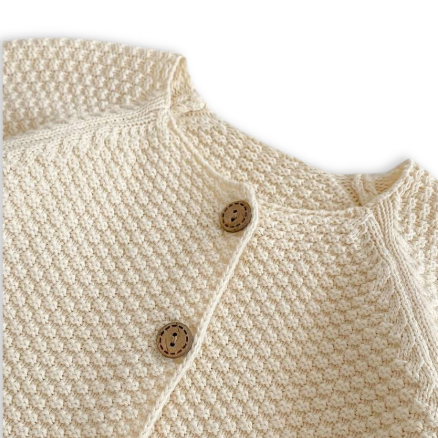 KNIT BUTTON CARDIGAN