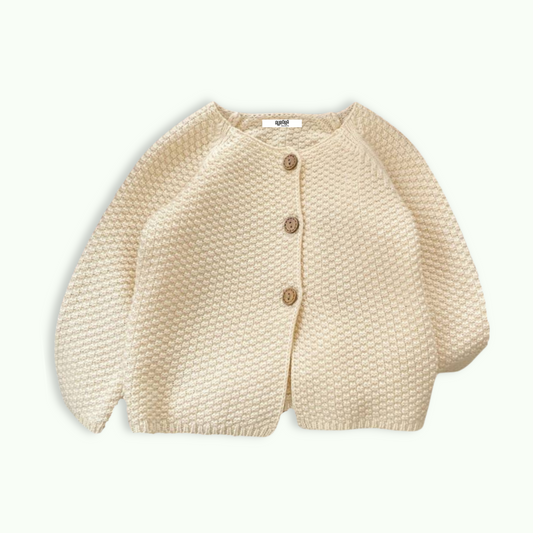 KNIT BUTTON CARDIGAN . Up to 2 Years