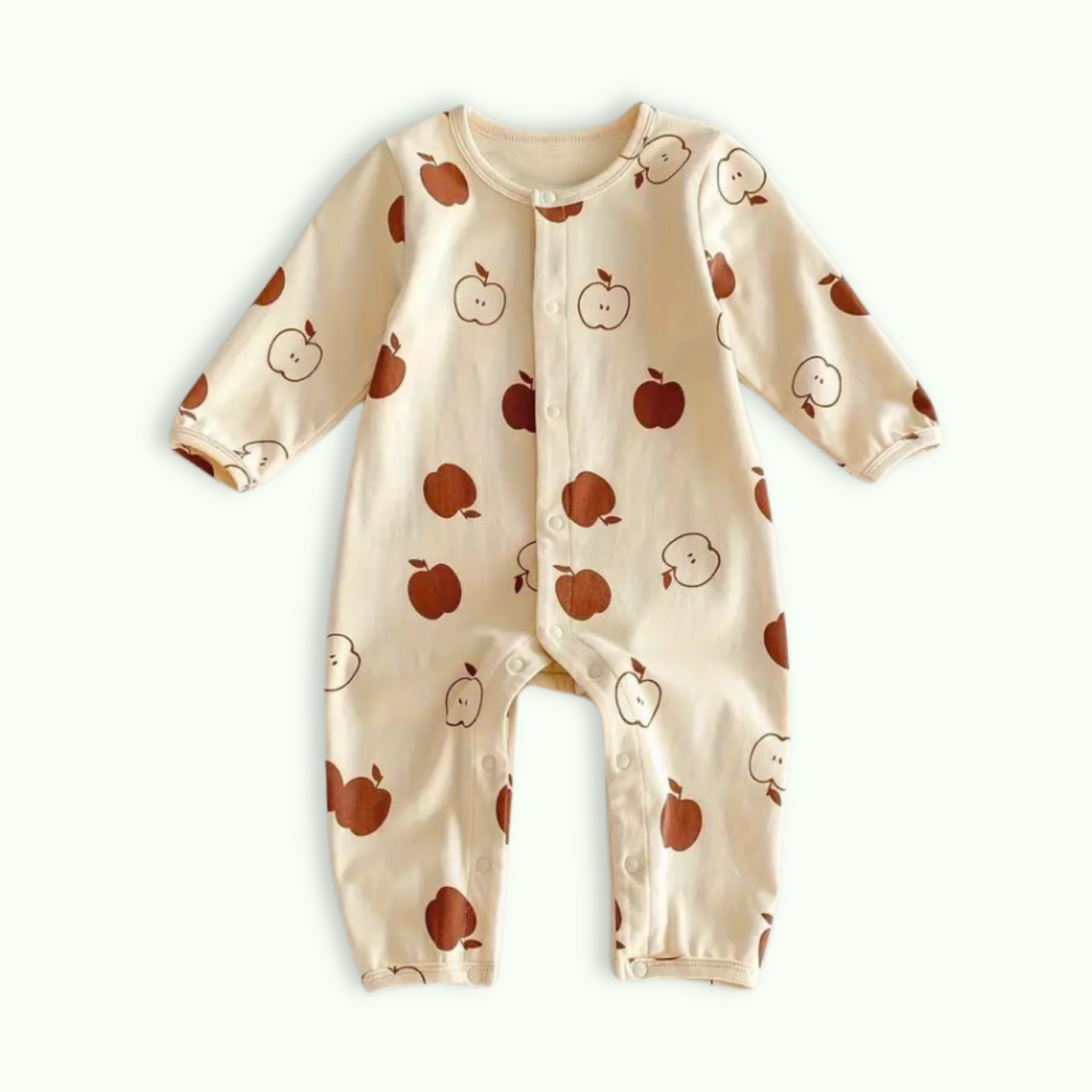 AUTUMN APPLE SLEEPSUIT . Up to 2 Years