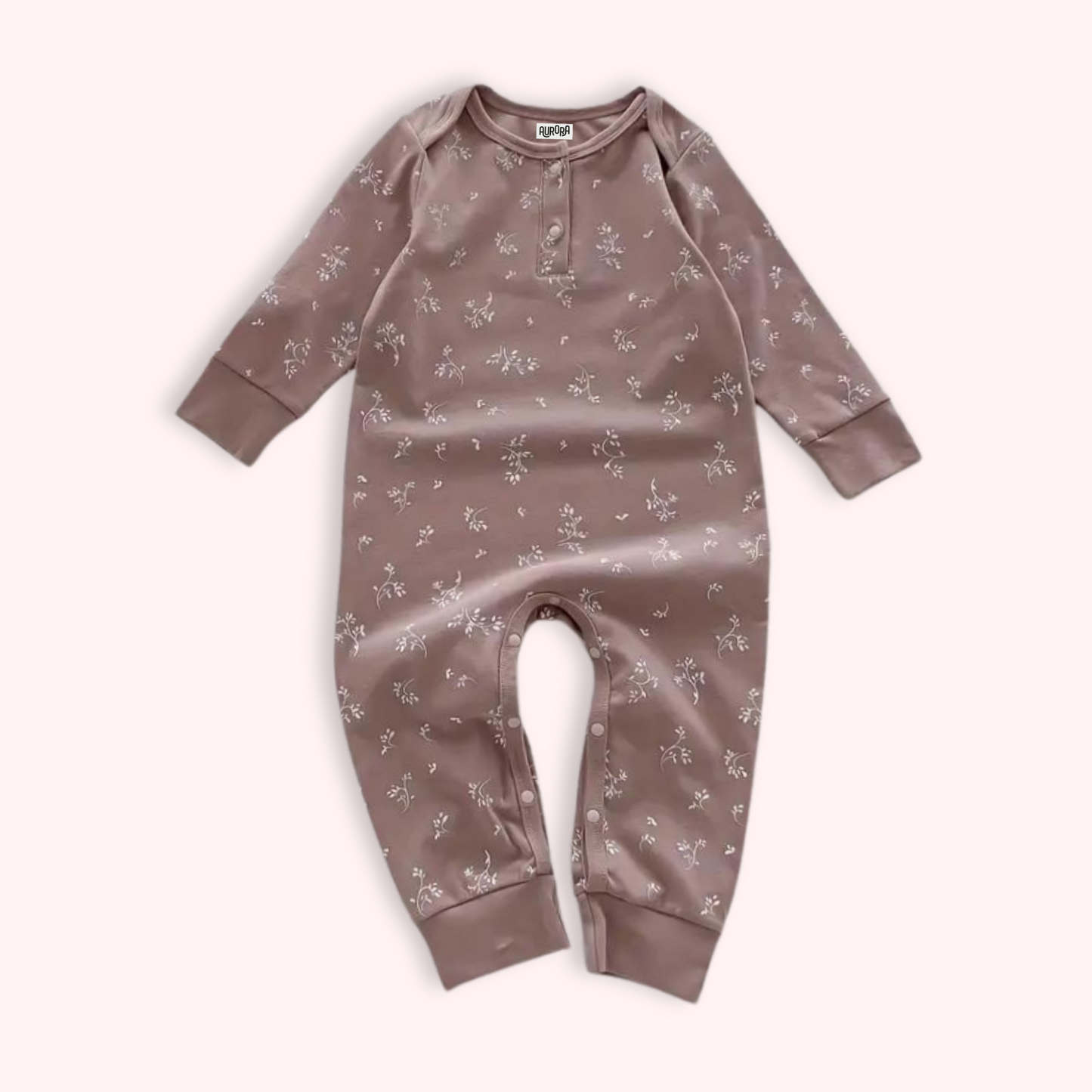 AUTUMN FLOWER SLEEPSUIT