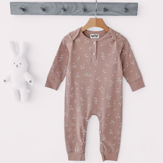 AUTUMN FLOWER SLEEPSUIT