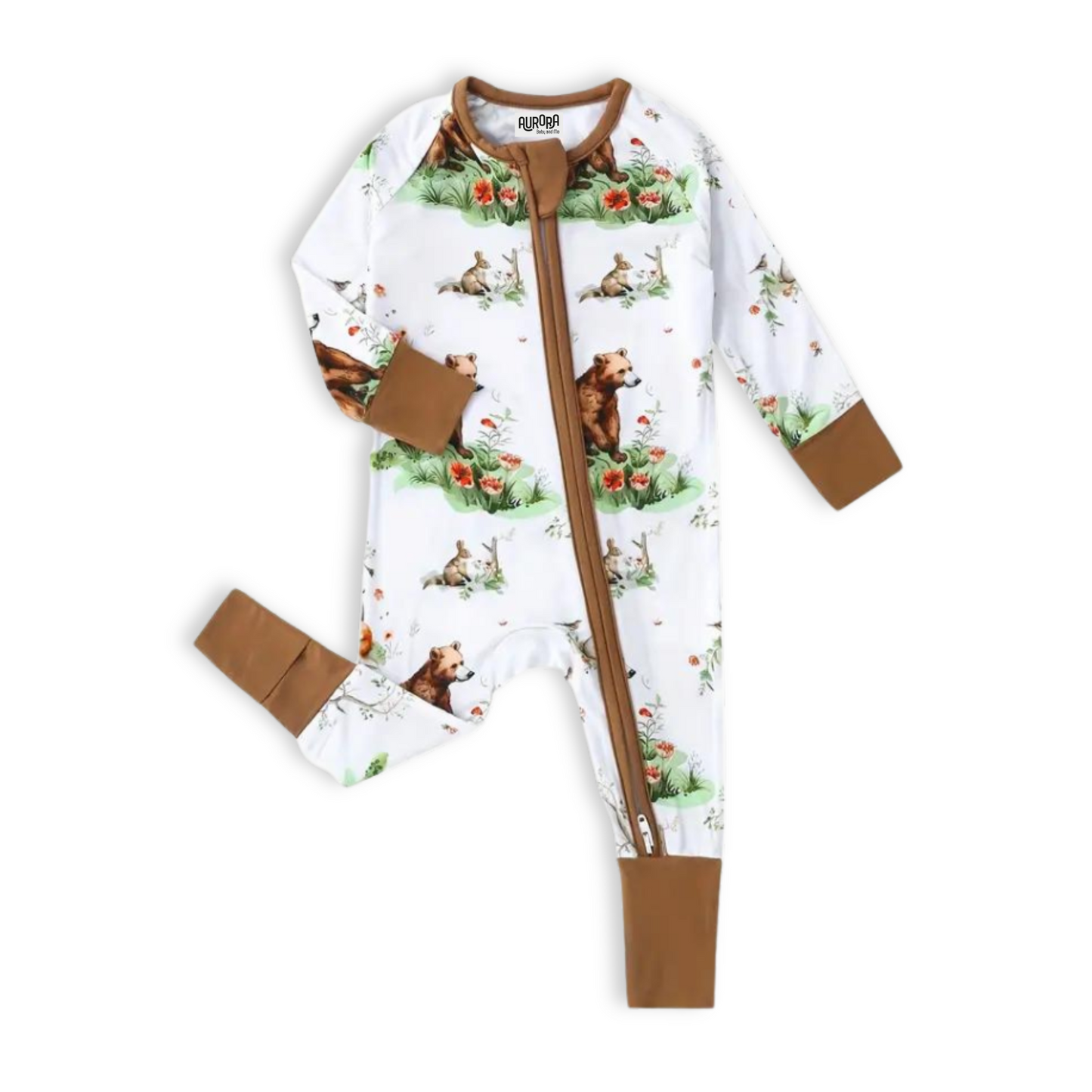 BEAR & HARE SLEEP SUIT