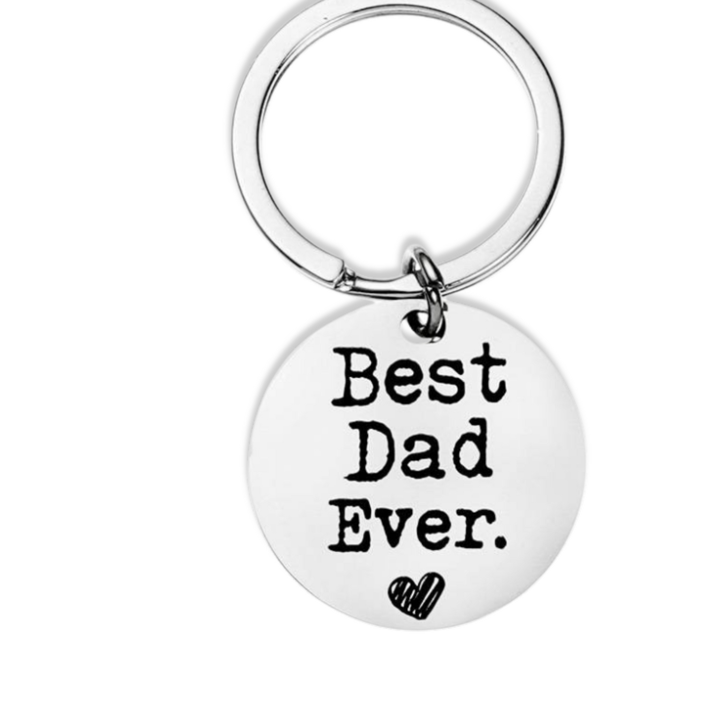 BEST DAD KEYRING