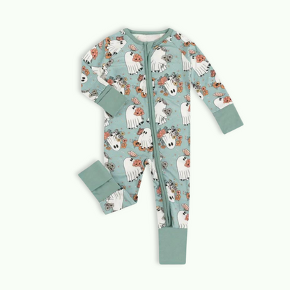 BLOSSOM GHOST SLEEPSUIT . Up to 2 Years