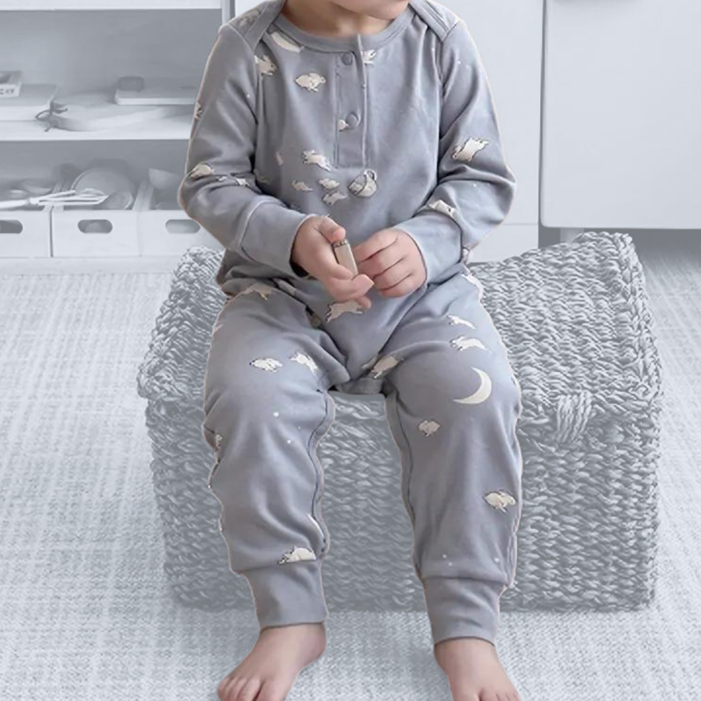 BUNNY MOON SLEEPSUIT