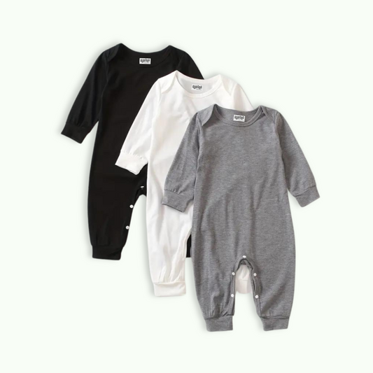 BASIC COTTON SLEEPSUIT