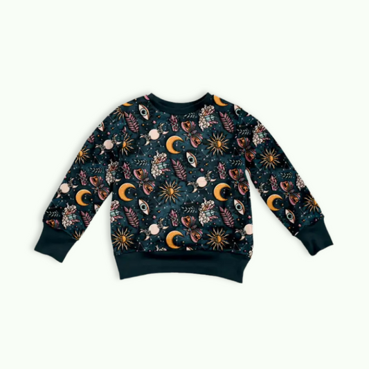 CELESTIAL SWEATSHIRT . Up to 4 Years