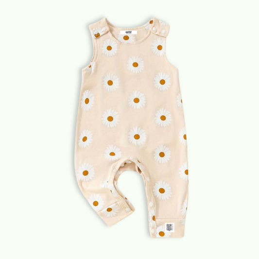 DAISY SLEEVELESS ROMPER . Up to 12 Months