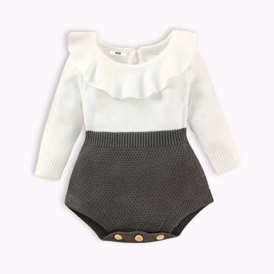 DOLL COLLAR ROMPER . Up to 2 Years