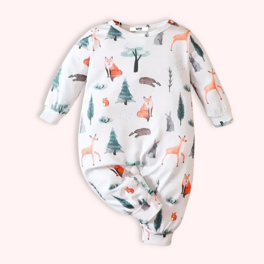 ENCHANTED FOREST SLEEPSUIT . Up to 2 Years