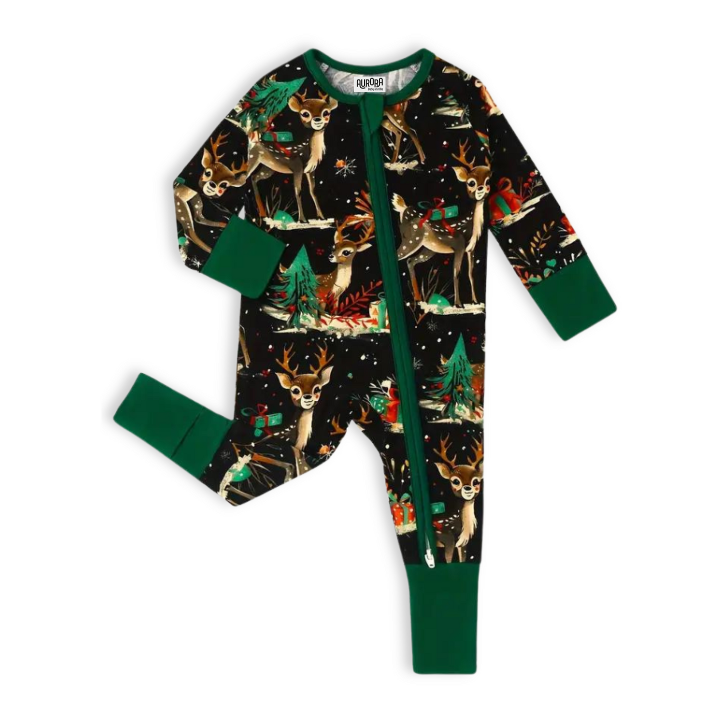 FESTIVE FAWN SLEEP SUIT