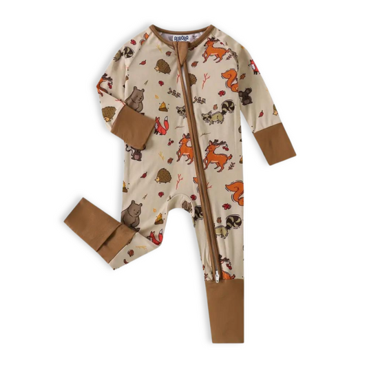 FOREST FRIENDS SLEEP SUIT