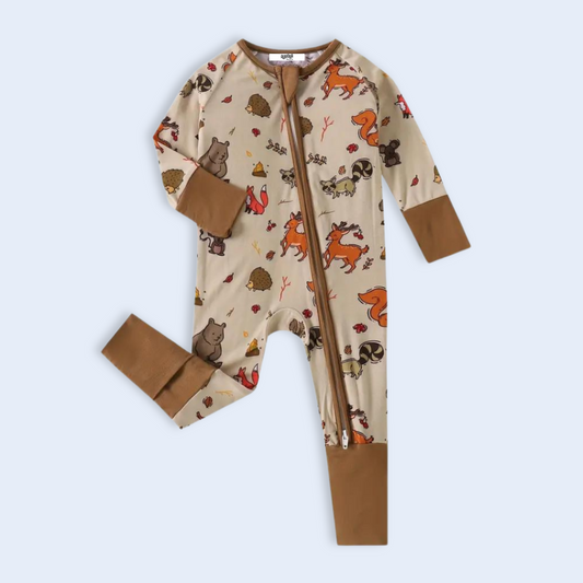 FOREST FRIENDS SLEEPSUIT . Up to 2 Years