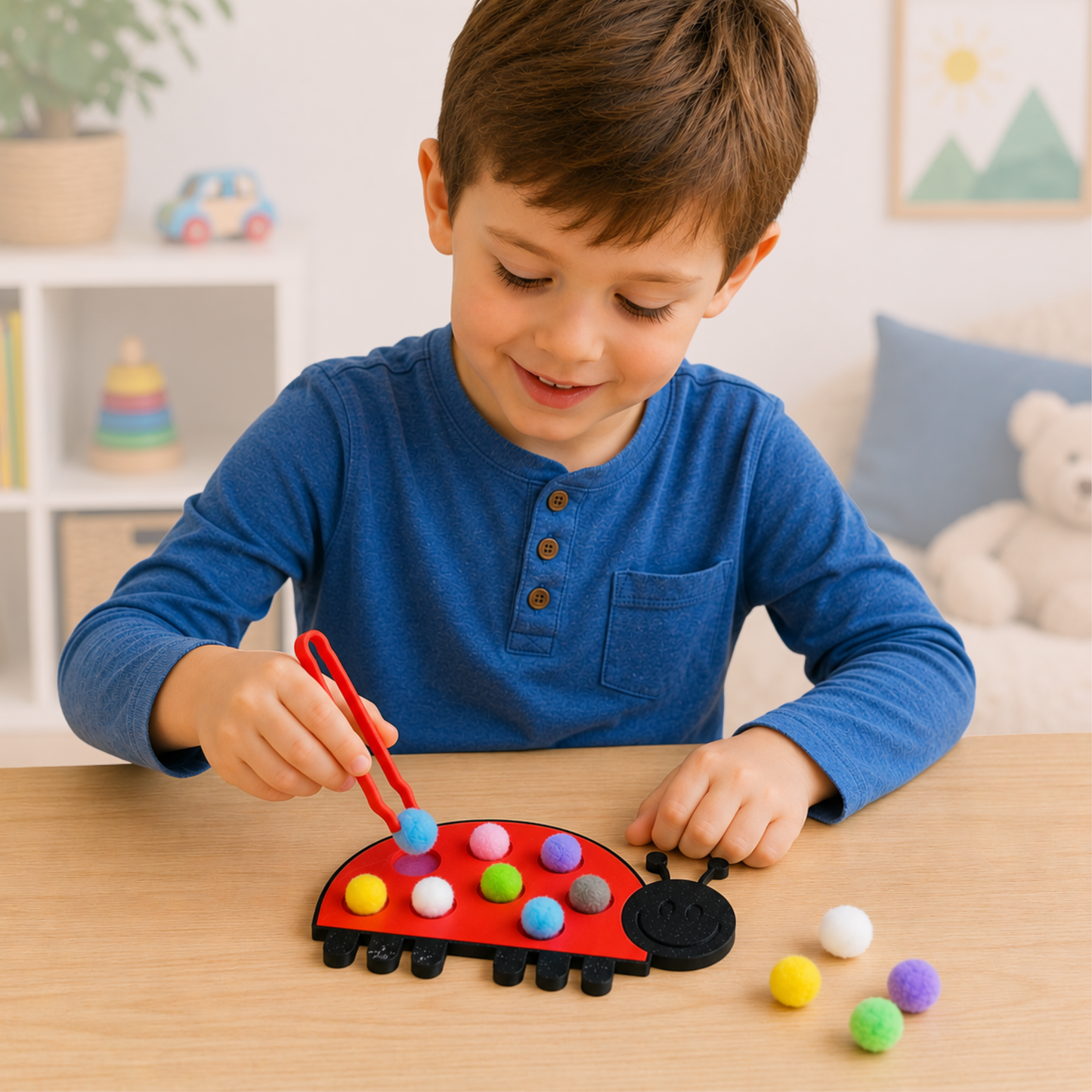 LADYBIRD POM-POM SORTER