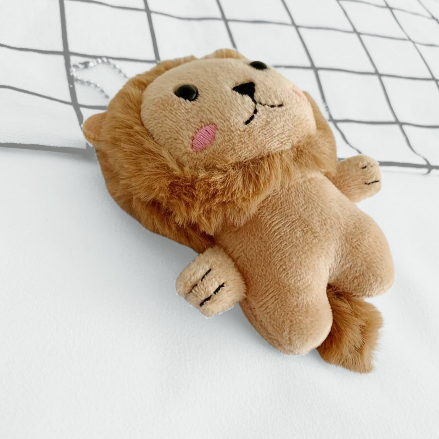 LION PLUSHY KEYCHAIN