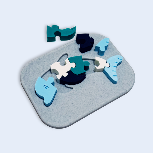 OCEAN FRIENDS . DOLPHIN PUZZLE