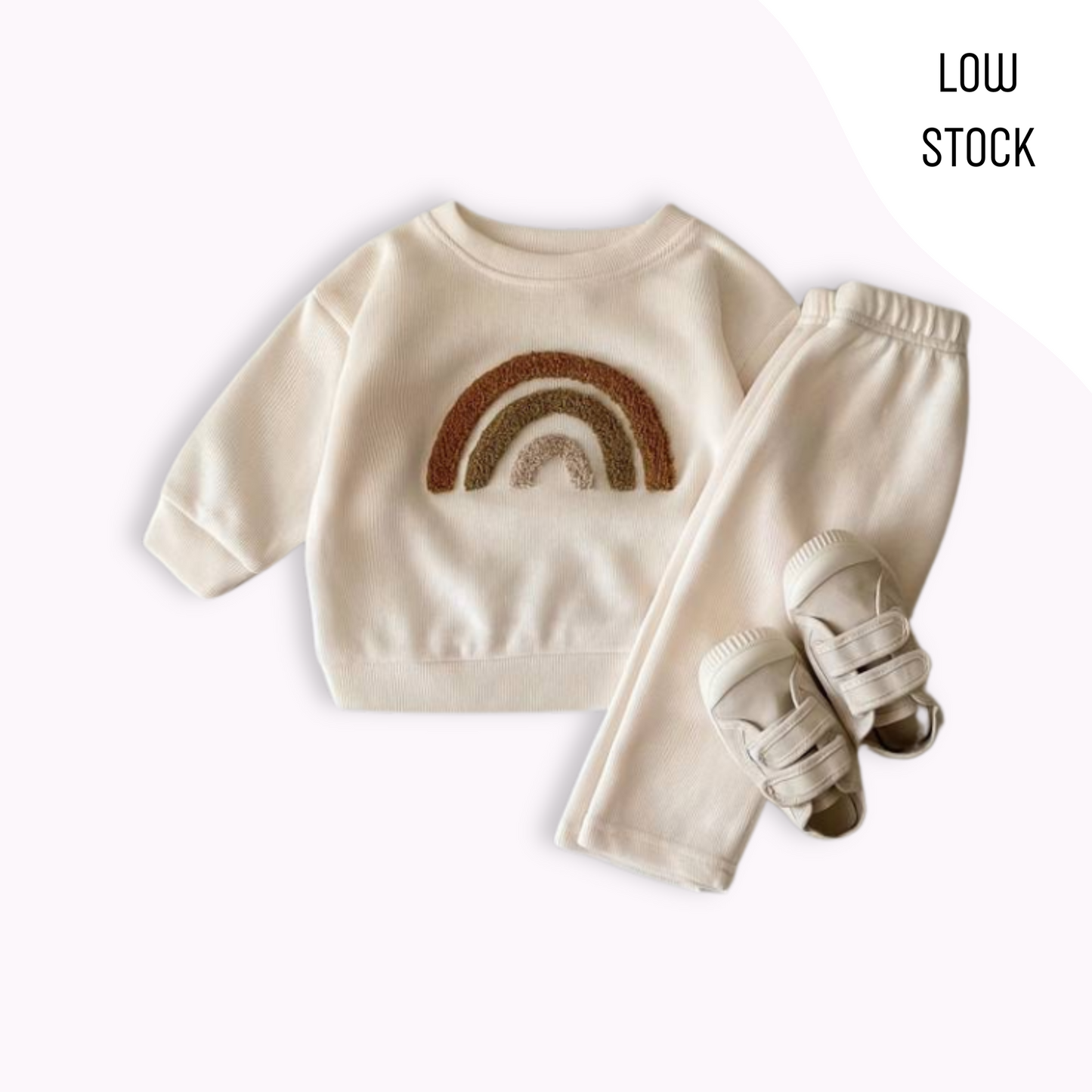 RAINBOW SWEATER SET . Up to 12 Months