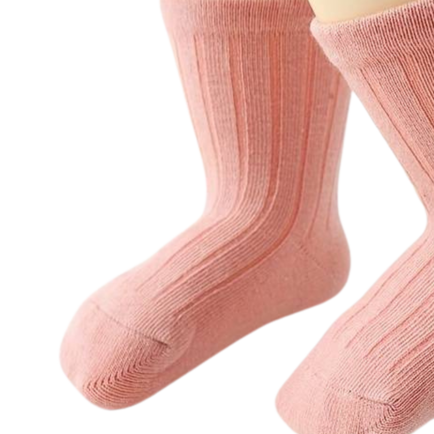 RIBBED COTTON SOCKS