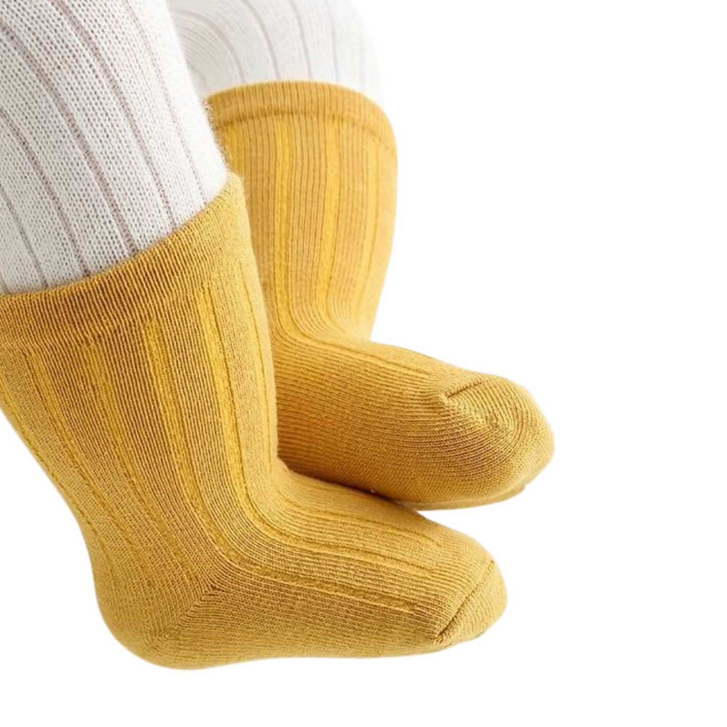 RIBBED COTTON SOCKS