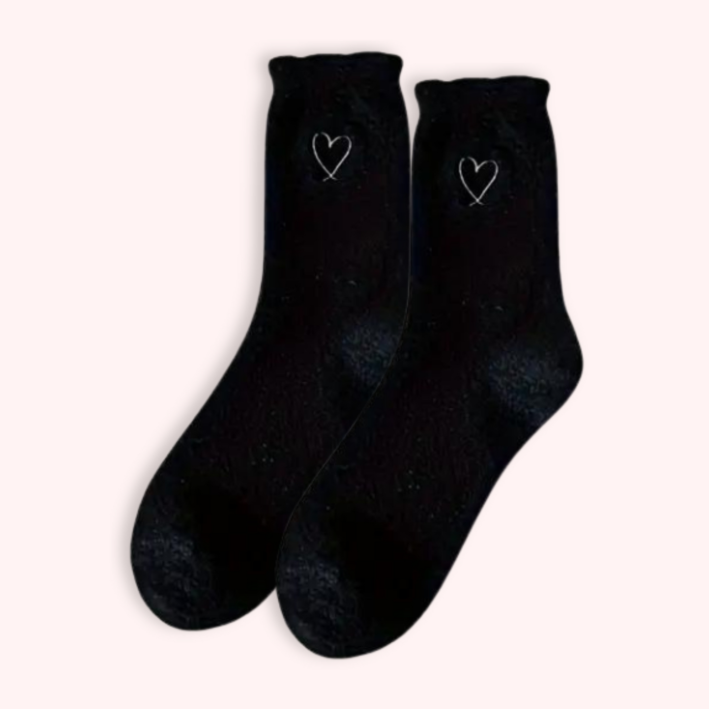 COSY HEART SOCKS