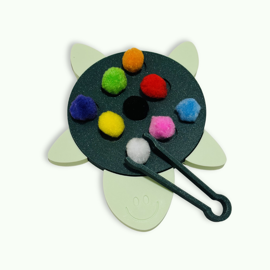 HAPPY TURTLE . POM-POM SORTER