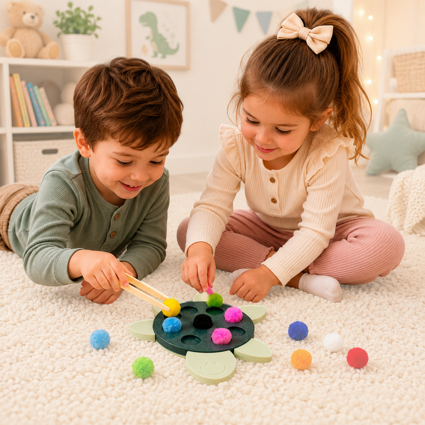 TURTLE POM-POM SORTER