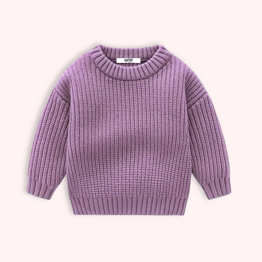 VIOLET KNIT JUMPER . Up to 6 Years